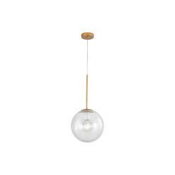 PENDUL S002R-1H-1xE27-AURIU STICLA - Instadepot