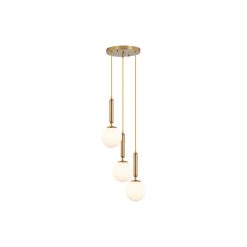 PENDUL S006R-3H-3xG9-AURIU STICLA - Instadepot
