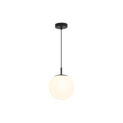 PENDUL S013R-1H-1xE27-OPAL STICLA - Instadepot