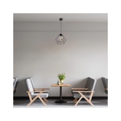 Alternative view of PENDUL W004R-1H-1xE27-METAL NEGRU