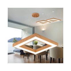 Alternative view of PLAF. LED SUSP 36W 3in1 LEMN BLADE SQR