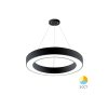 PLAF. LED SUSP 45W 3000/4000/6500K NEGRU BLADE RND - Instadepot