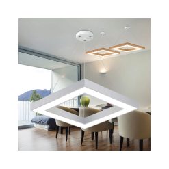Alternative view of PLAF. LED SUSP 45W TELECOMANDA ALB BLADE SQR