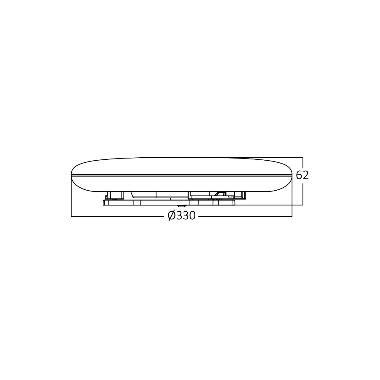 PLAFONIERA LED 30W 3000K IP44 JADE RND,BR PLUS - imagine 7