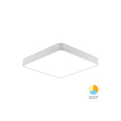 PLAFONIERA LED 36W 3000/4000/6500K ALB BLADE SQR - Instadepot
