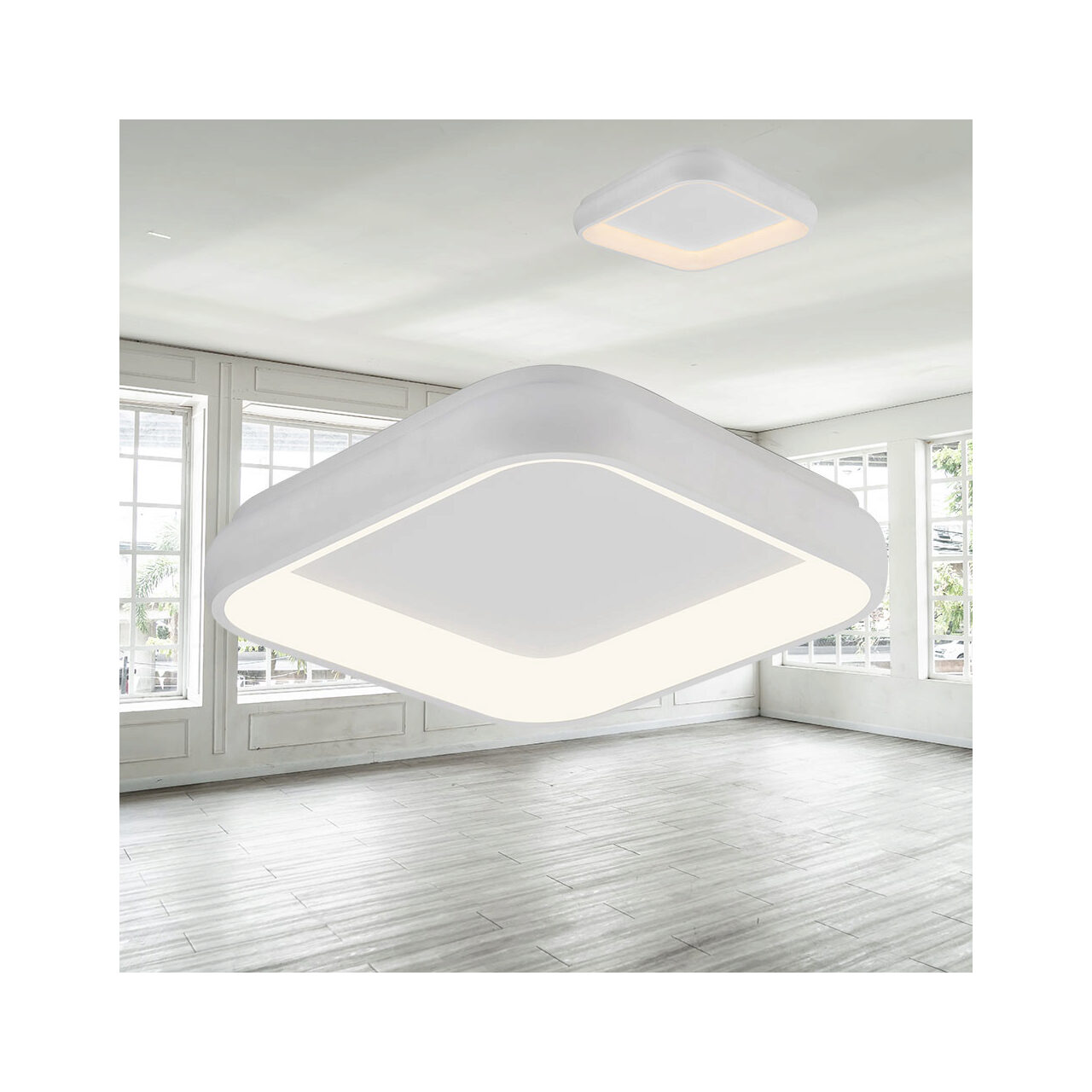 PLAFONIERA LED 36W 3IN1 IP20 MLS-SR-SQR BELLA ALB - imagine 2
