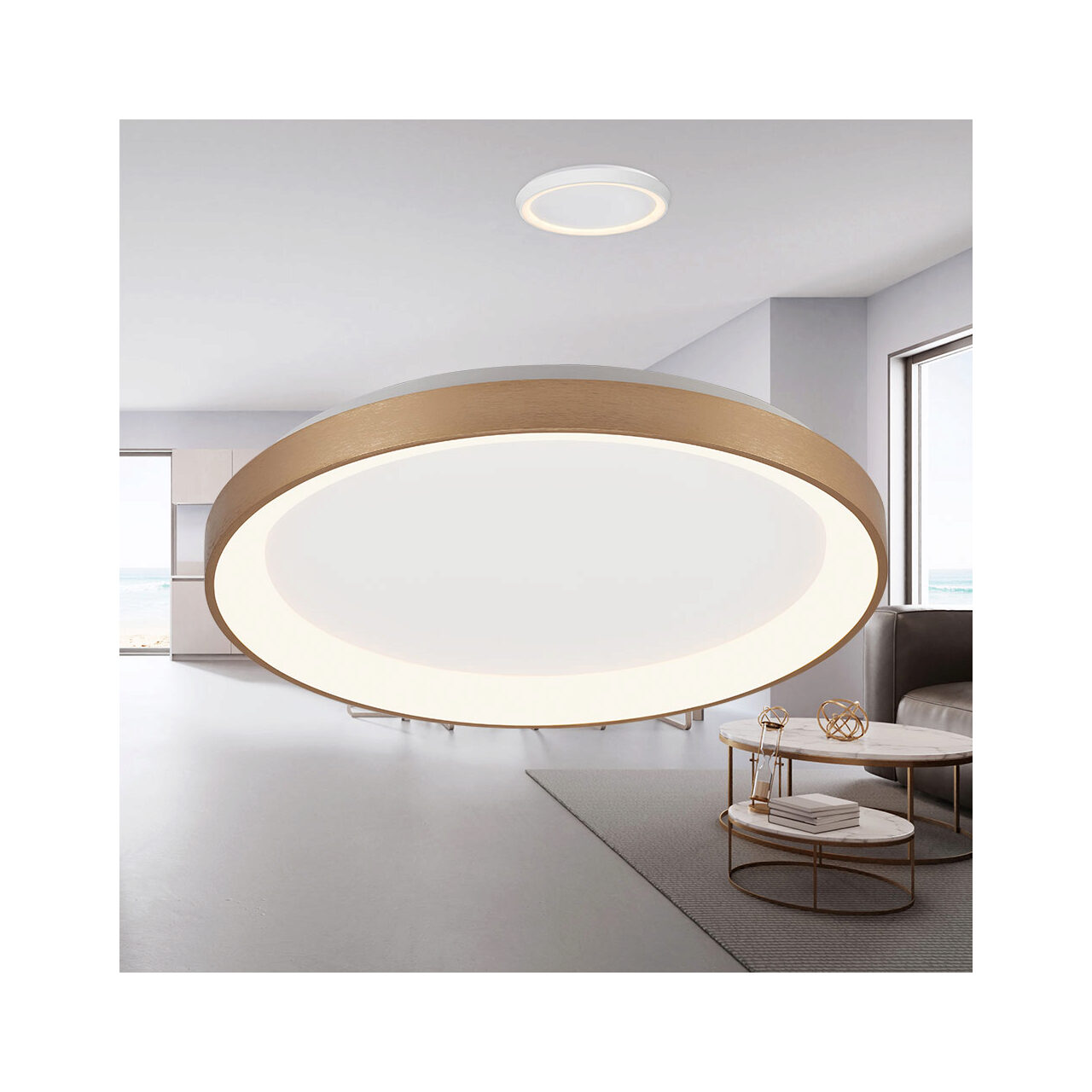 PLAFONIERA LED 36W 3IN1 IP20 SLS-SR-RND BELLA AURIU - imagine 2