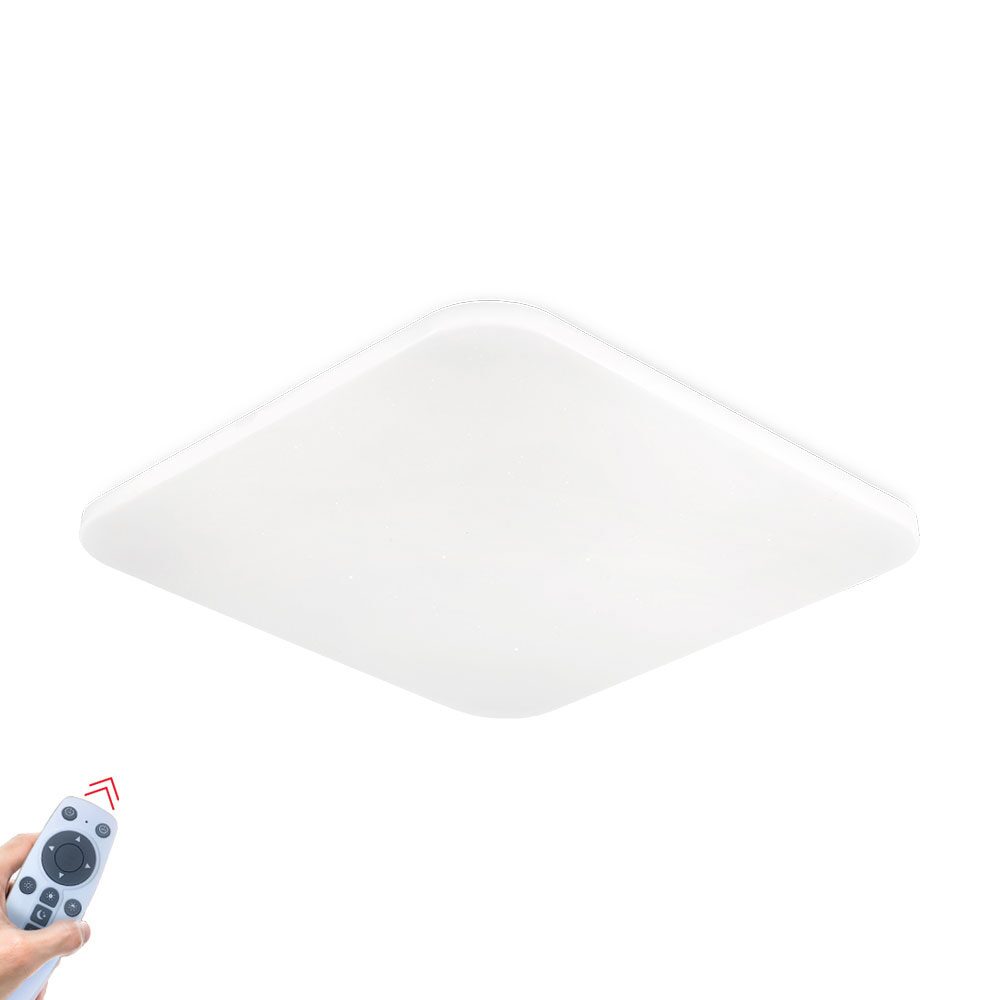 PLAFONIERA LED 40W TELECOMANDA IP20 JADE SQR - Instadepot