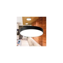 Alternative view of PLAFONIERA LED 45W TELECOMANDA NEGR BLADE SR RND