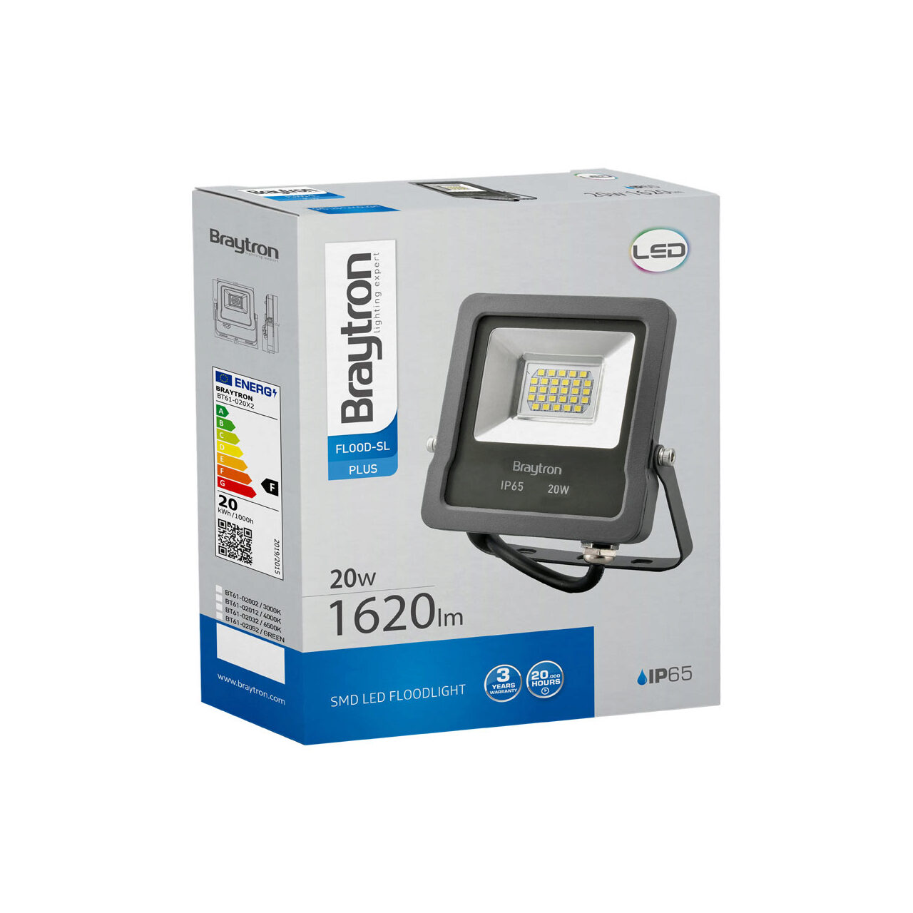 PROIECTOR LED 20W SMD 1600LM 6500K IP65,BR PLUS - imagine 5