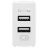 Priză 2xUSB 1m