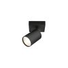 SPOT GU10 PE PERETE NEGRU BR PLUS SRQ - Instadepot