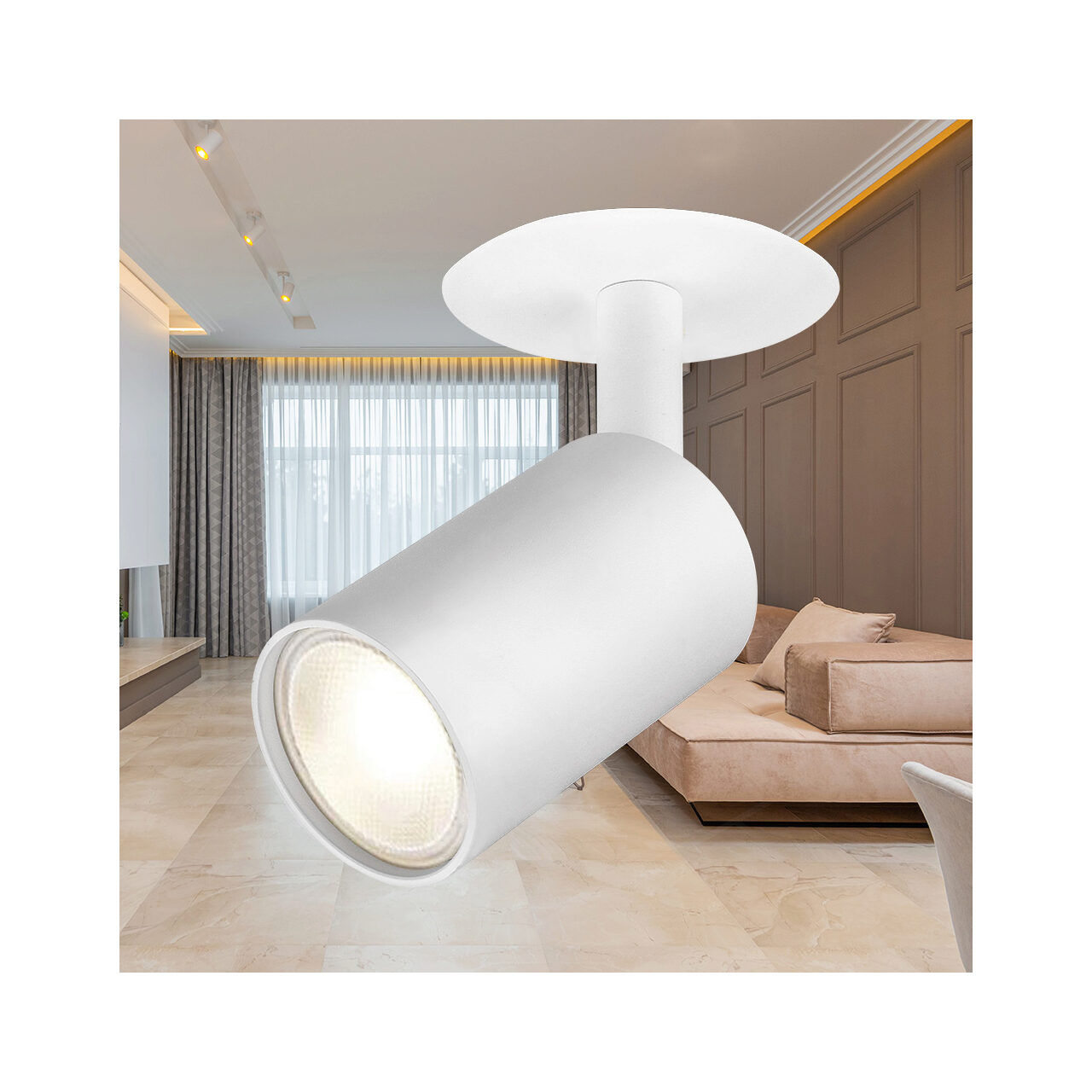 SPOT GU10 PT RIGIPS ALB PLUS CSD-1 - imagine 2