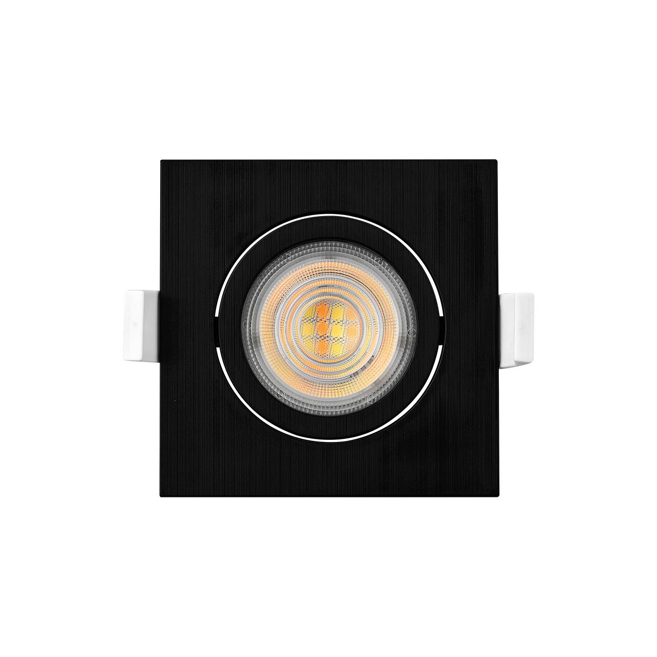 SPOT LED PATRAT 7W DIM 3IN1 230V IP20 NEGRU ROTA. - imagine 3
