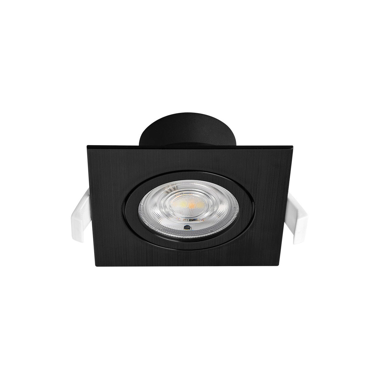 SPOT LED PATRAT 7W DIM 3IN1 230V IP20 NEGRU ROTA. - imagine 5