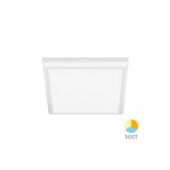 SPOT LED PATRAT PT 20W 2000lm 3in1 ALB IP40 - Instadepot