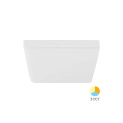 SPOT LED PATRAT PT 24W 2500lm 3in1 ALB IP20 - Instadepot