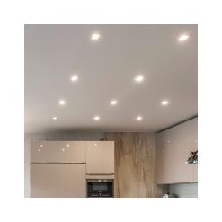 Alternative view of SPOT LED PATRAT ST 12W 910LM 6500K D:170x170MM