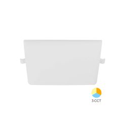 SPOT LED PATRAT ST 36W 3500lm 3in1 ALB REGLABIL IP20 - Instadepot