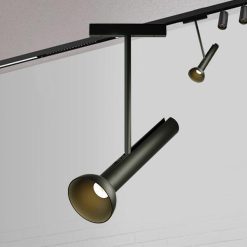 Alternative view of SPOT LED PE SINA MAGNET 7W 490LM 24gr. 3000K NEGRU