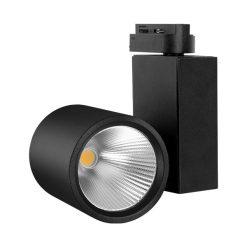SPOT LED PE SINA NEGRU 3000K 30W 2660LM TRIFAZIC - Instadepot