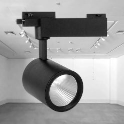 Alternative view of SPOT LED PE SINA NEGRU 5000K 30W 2660LM COB BR PLU