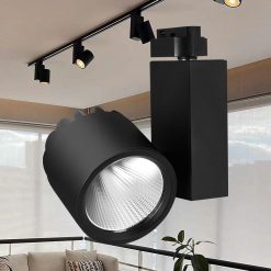 Alternative view of SPOT LED PE SINA NEGRU 5000K 40W 3600LM COB BR PLU