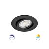 SPOT LED ROTUND 7W 3IN1 DIM 230V IP20 NEGRU ROTABI - Instadepot