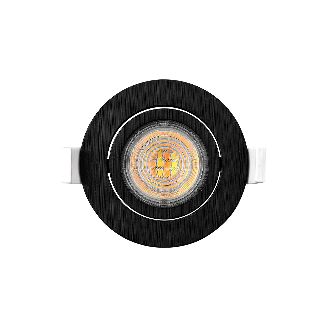 SPOT LED ROTUND 7W 3IN1 DIM 230V IP20 NEGRU ROTABI - imagine 3