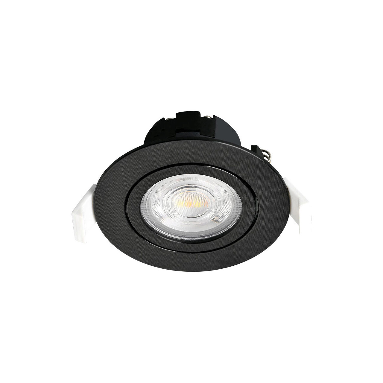 SPOT LED ROTUND 7W 3IN1 DIM 230V IP20 NEGRU ROTABI - imagine 5