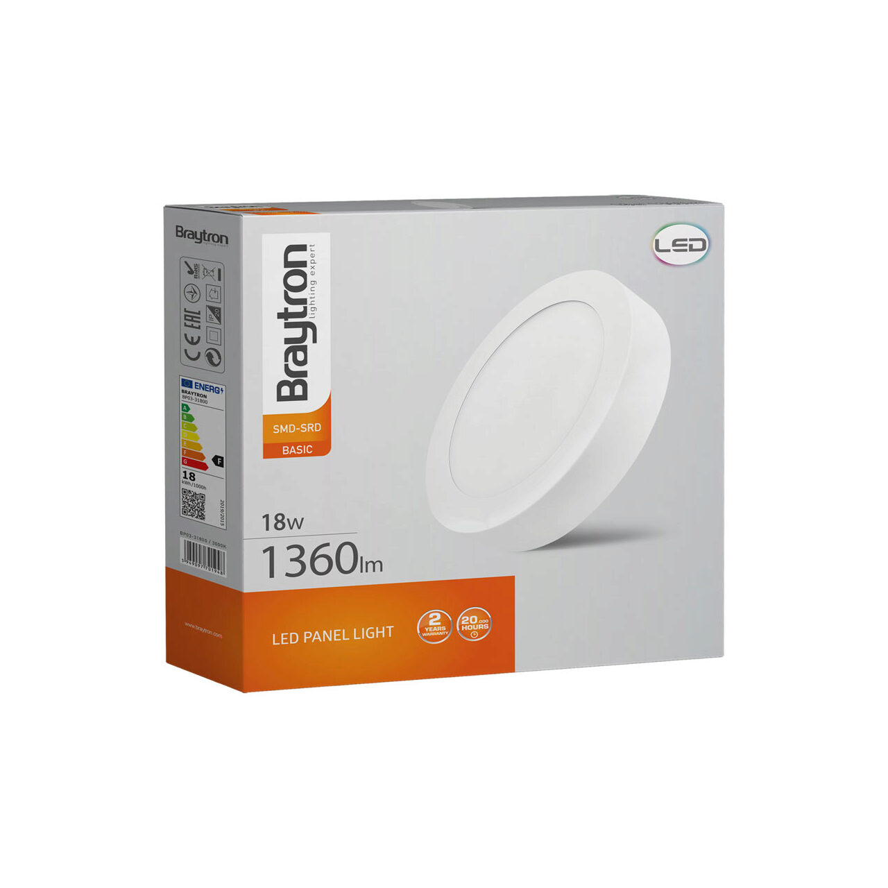 SPOT LED ROTUND PT 18W 1360LM 4000K F:220MM - imagine 4
