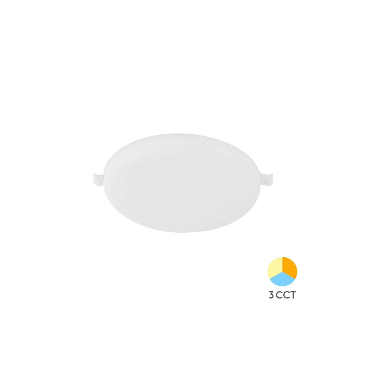 SPOT LED ROTUND ST 10W 1100lm 3in1 ALB