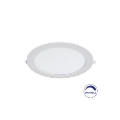 SPOT LED ROTUND ST 18W 1760LM DIM 4000K F:229MM ALB IP40 - Instadepot