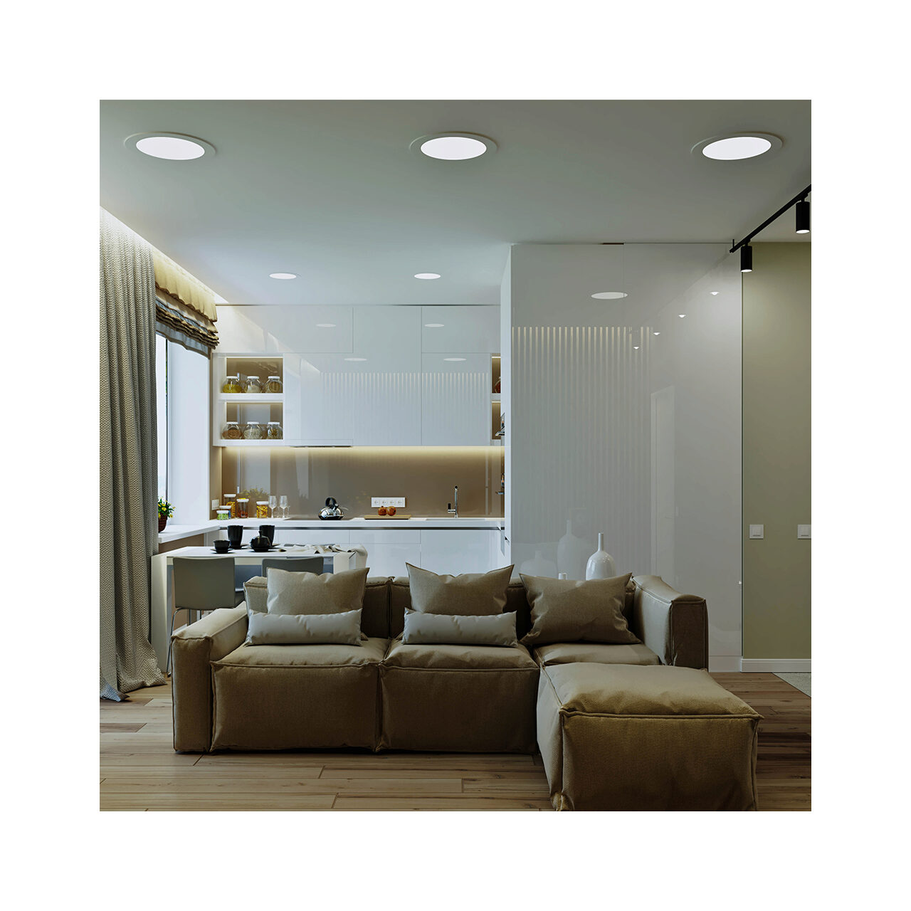 SPOT LED ROTUND ST 3W 150LM 6500K F:85MM - imagine 2
