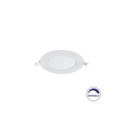 SPOT LED ROTUND ST 6W 470LM DIM 6500K F:128MM ALB IP40 - Instadepot