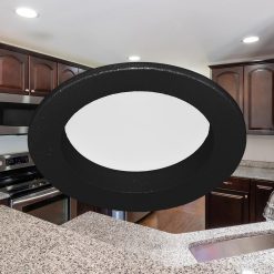 Alternative view of SPOT LED RTND ST 8W 3000K F:90MM FATON NEGRU