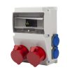 Tablou 2P (5x32A) + 4P (1x16A) IP44 - Instadepot