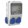 Tablou Sigurante 2P (1x16A) + 2P (1x16A) 220V IP44 - Instadepot