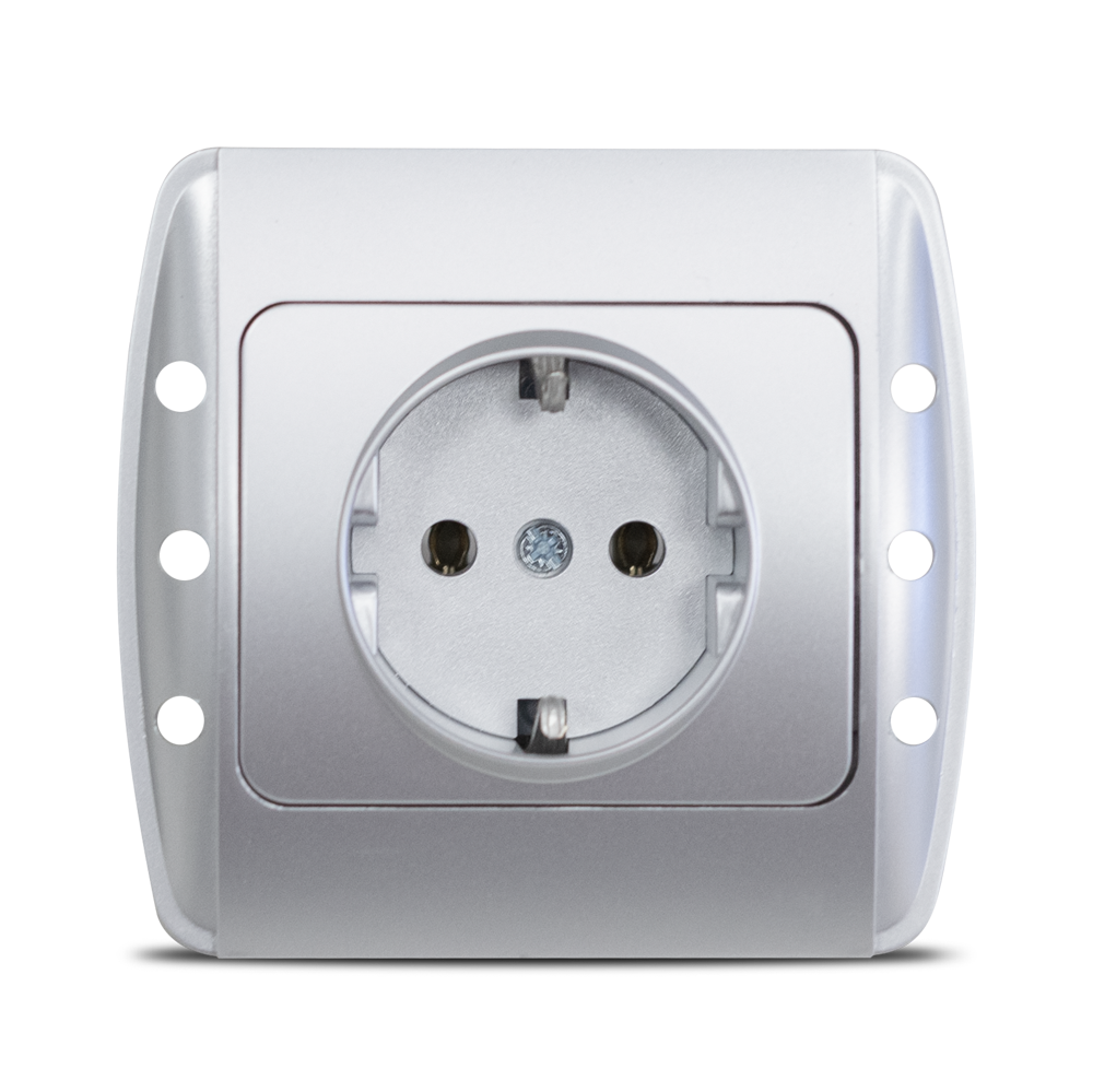 Zirve Priza CP ST Gri Metalizat - Instadepot