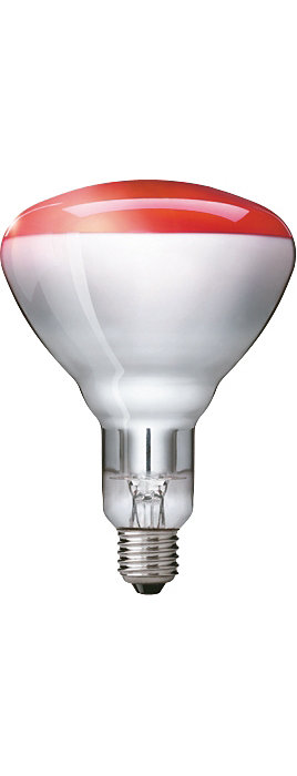 Bec Infrarosu BR125 250W E27 Rosu - Instadepot