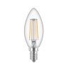 Bec LED filament lumanare 4.3-40W E14 827