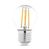 Bec LED filament sferic 4W E27 2700K