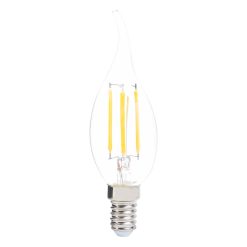 Bec LED lumanare flacara 4W E14 2700K - Instadepot